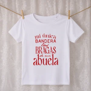 Camiseta blanca bragas